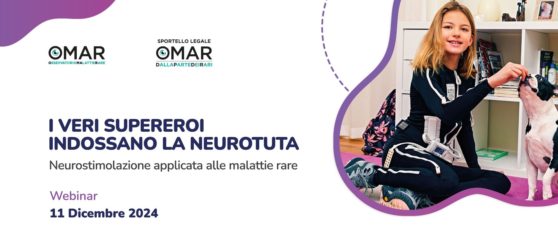 Neurotuta per combattere l'immobilità