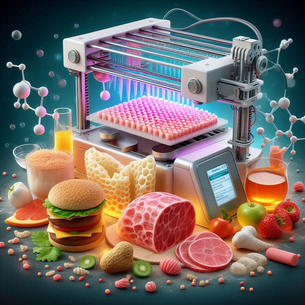 Biostampa 3D: cibo e pelli cruelty free