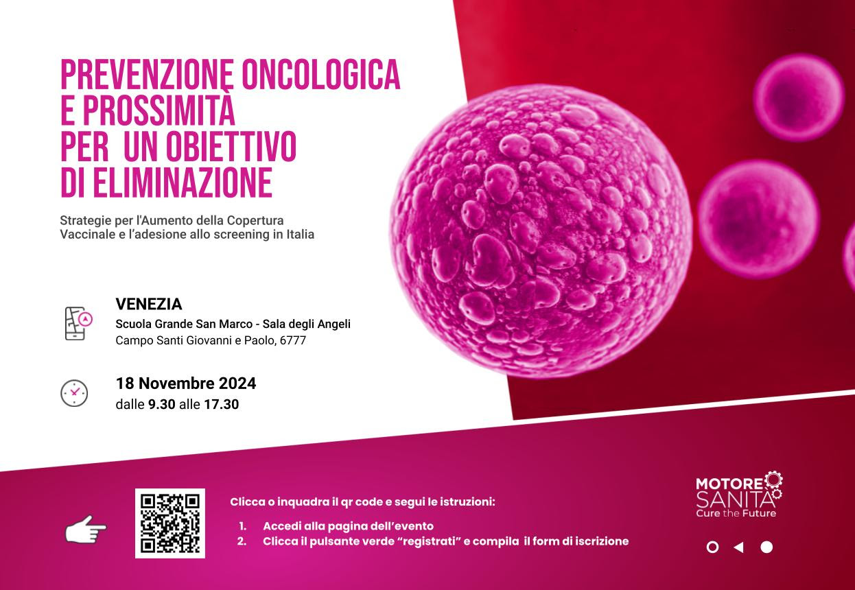 Prevenzione oncologica: copertura vaccinale e screening
